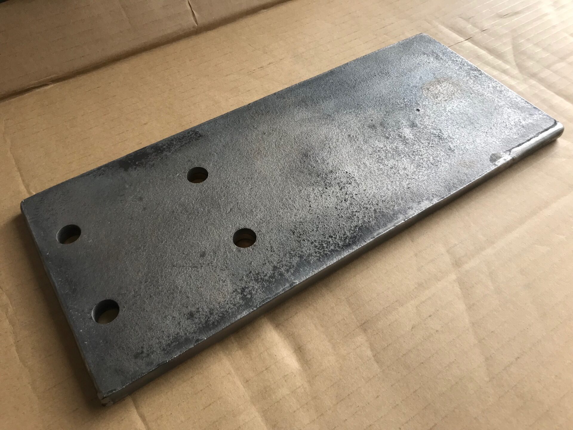 TEROプレートの製品例「原料を撹拌する羽根自体をテロプレートで製作」