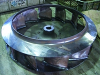 ハルドックスの製品「ブロアーファン
(HARDOX450 3.2t)」