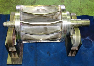 ステライトを用いたその他の製品「ロータリーバルブ(ステライト肉盛)」